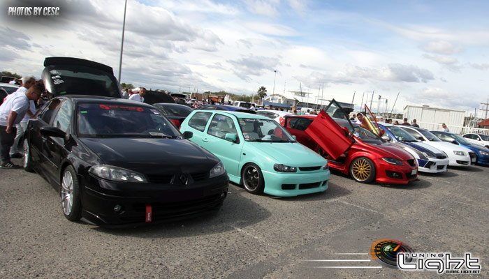 ESPAÑOLES EN LA GTI TUNING DU SUD 2.016